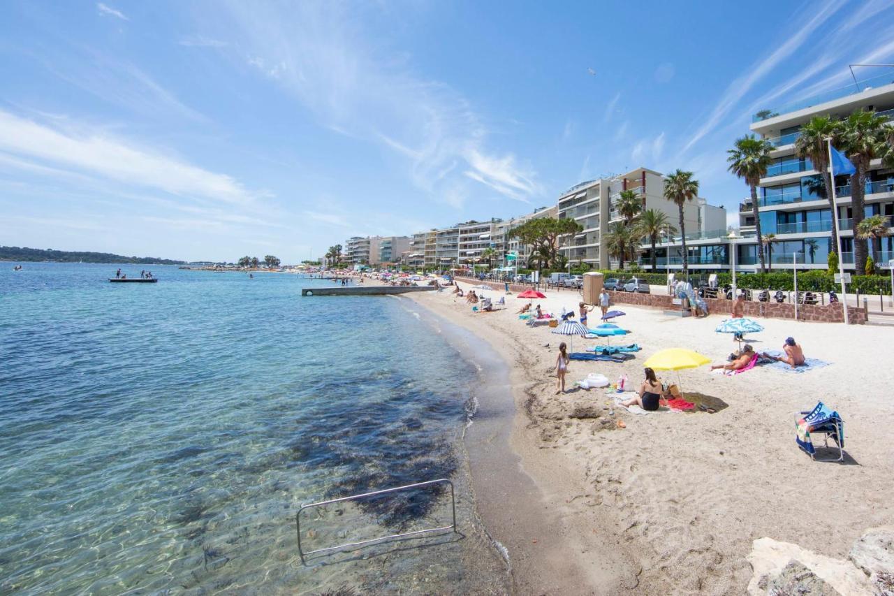 Modern Apartment 2 Bedrooms Quiet Terrace In A Palm Beach Area, 30 Meters From Seaside Cannes Kültér fotó